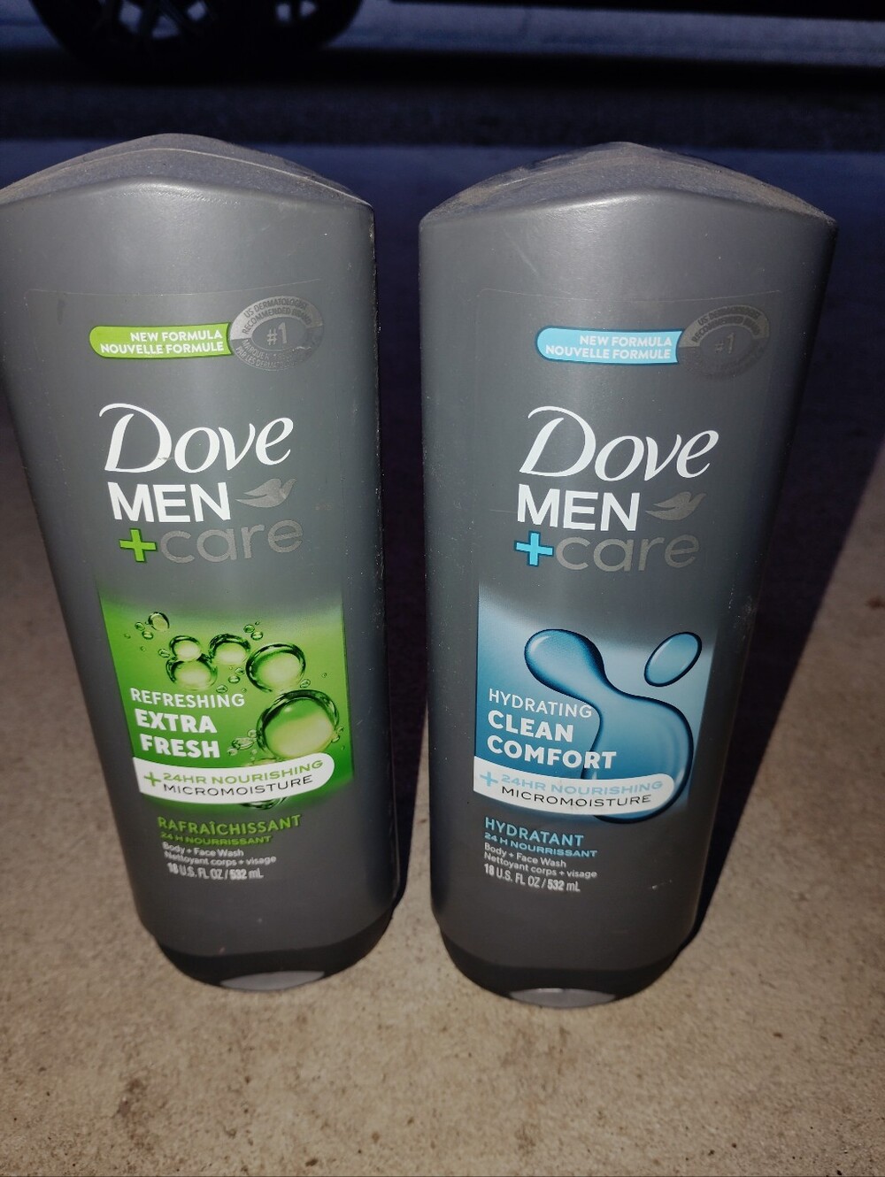 Dove men's care body wash Set Of Two Brand New